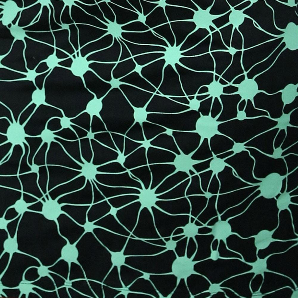 Neurons Glow-in-the-Dark Fit & Flare Dress - Svaha Apparel