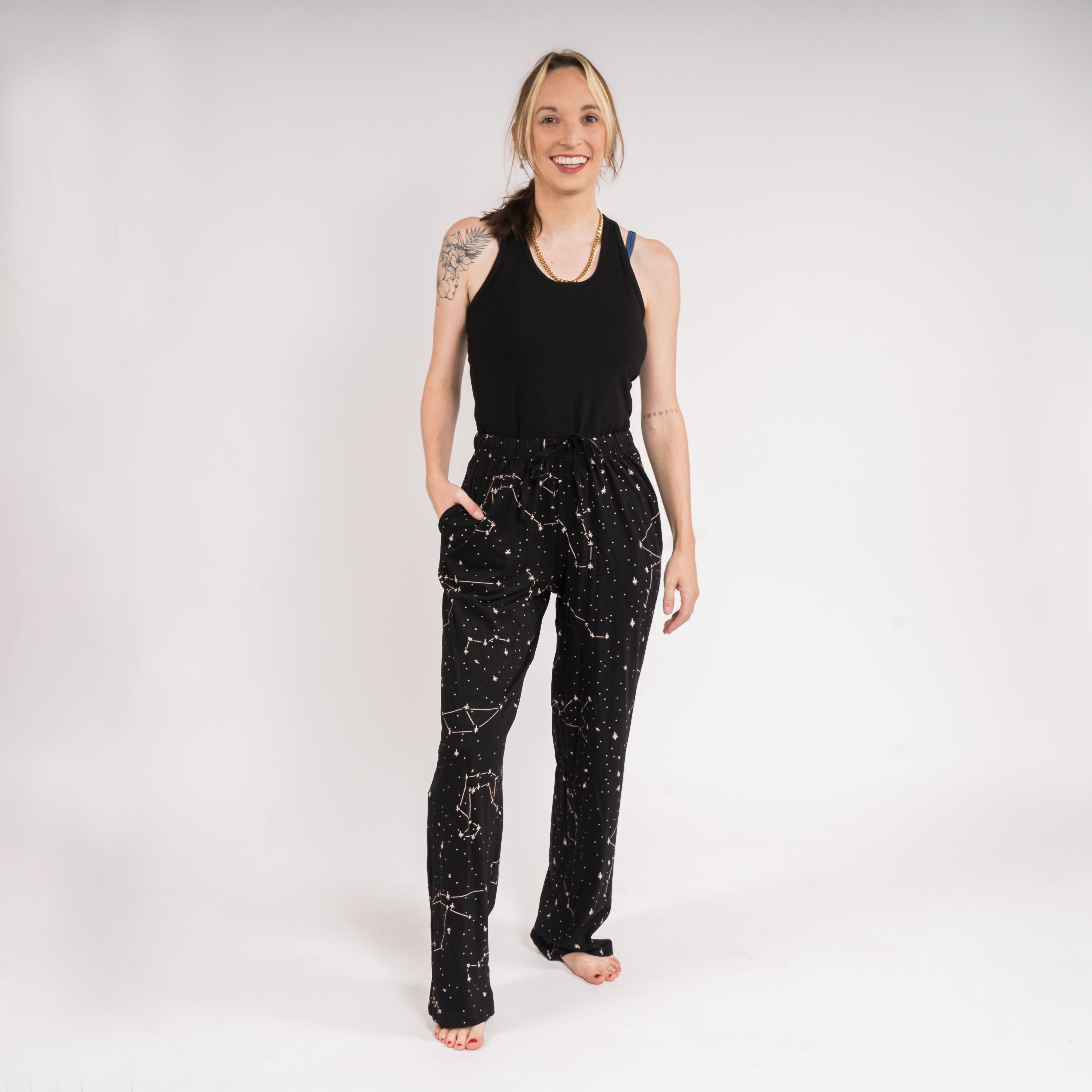 Constellations Glow-in-the-Dark Adults Lounge Pants