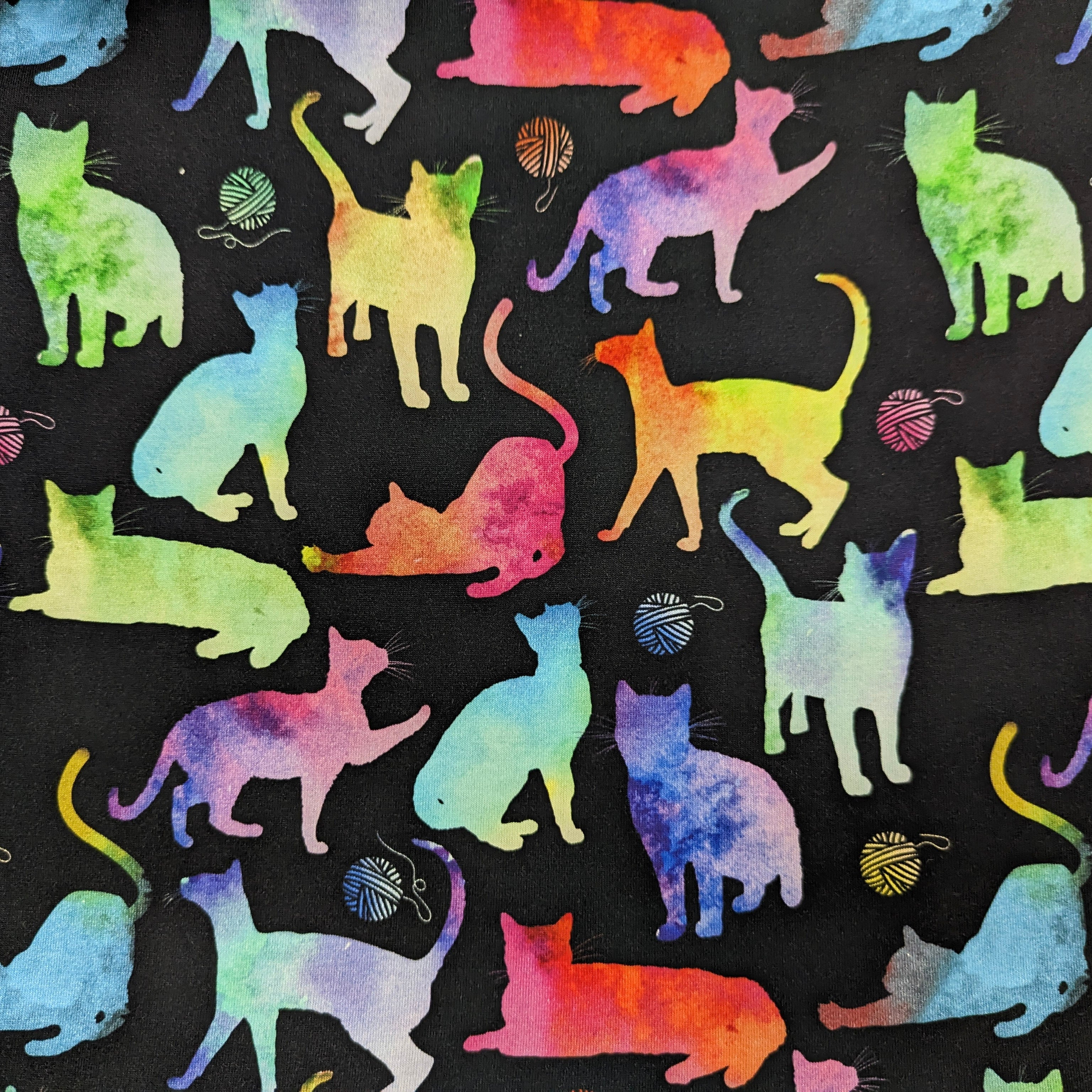 Rainbow Cats String Theory Kids T-Shirt