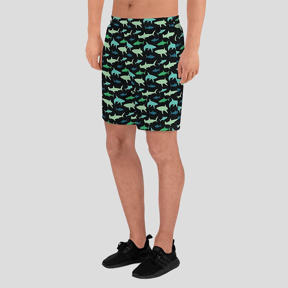 Sharks Athletic Shorts (POD)