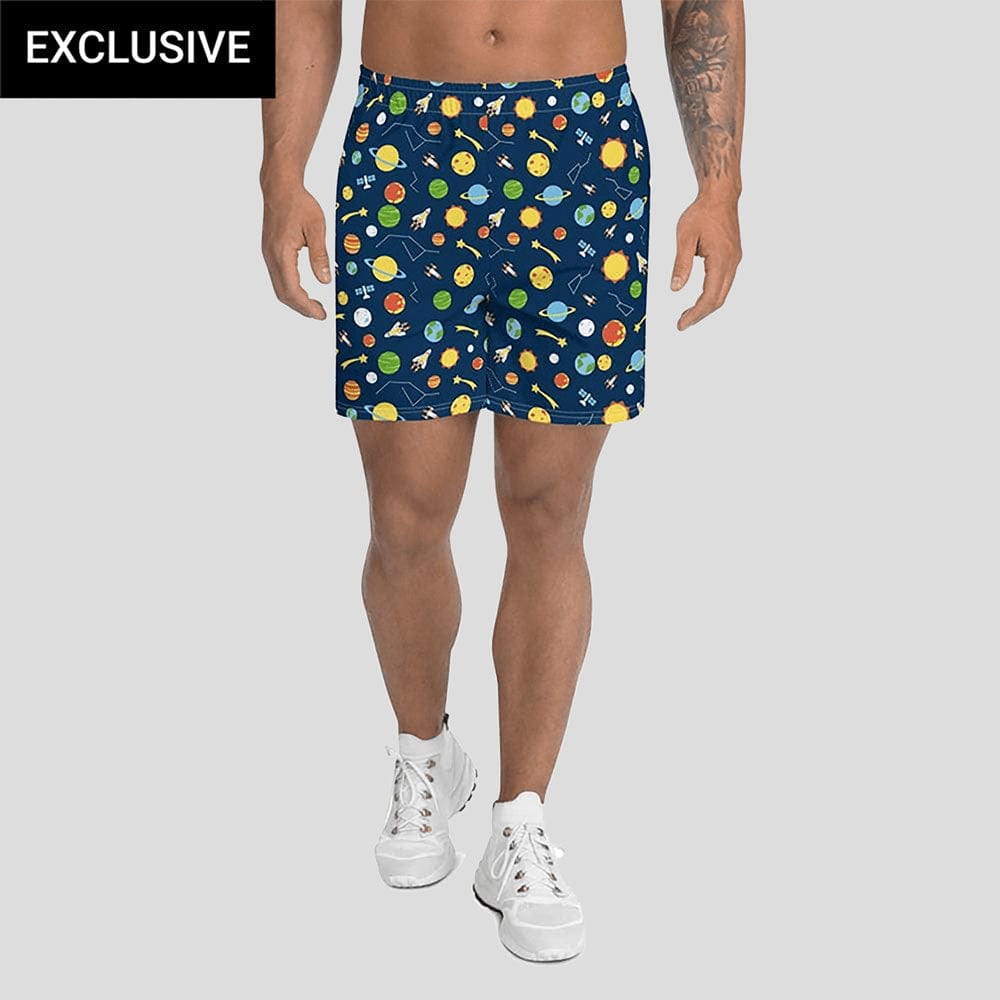 Space Exploration Athletic Shorts (POD)