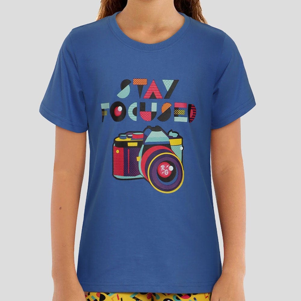 Stay Focused Kids T-shirt