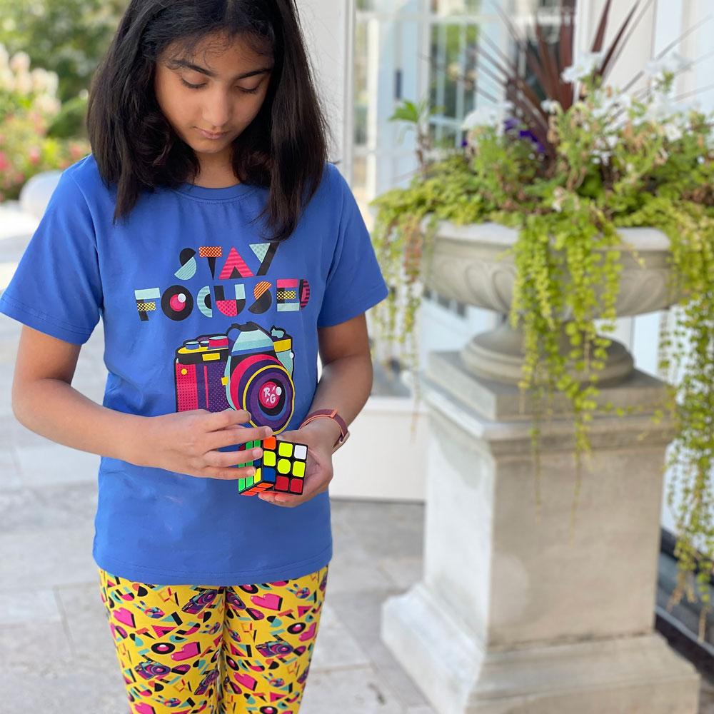 Stay Focused Kids T-shirt