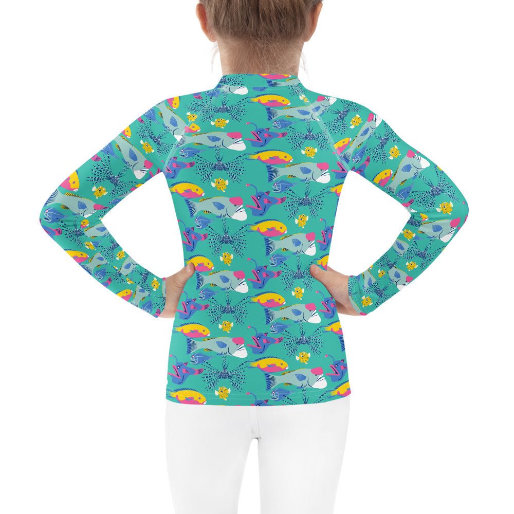 Fintastic Friends Kids Rash Guard (POD)