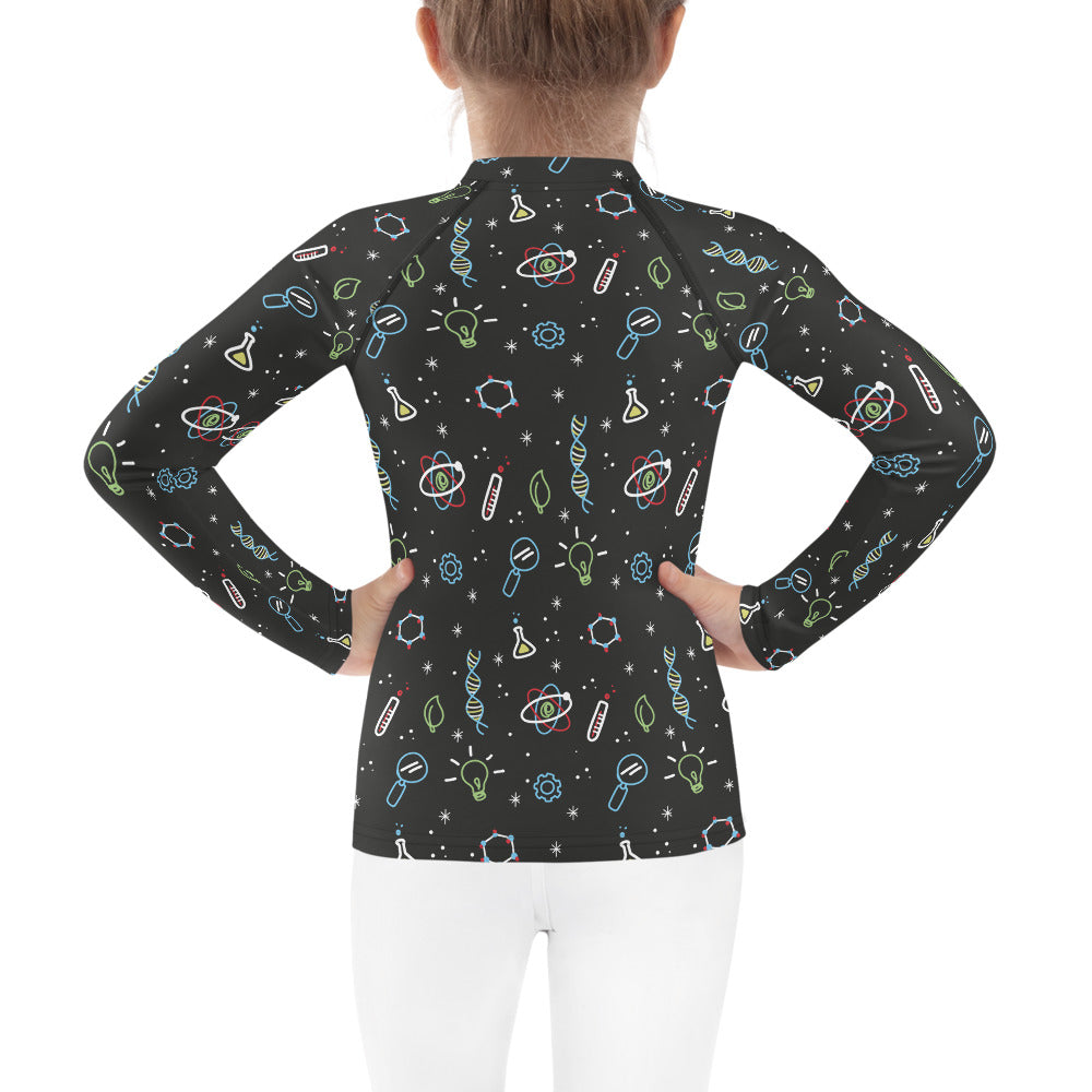 Science and Engineering Kids Rash Guard (POD)