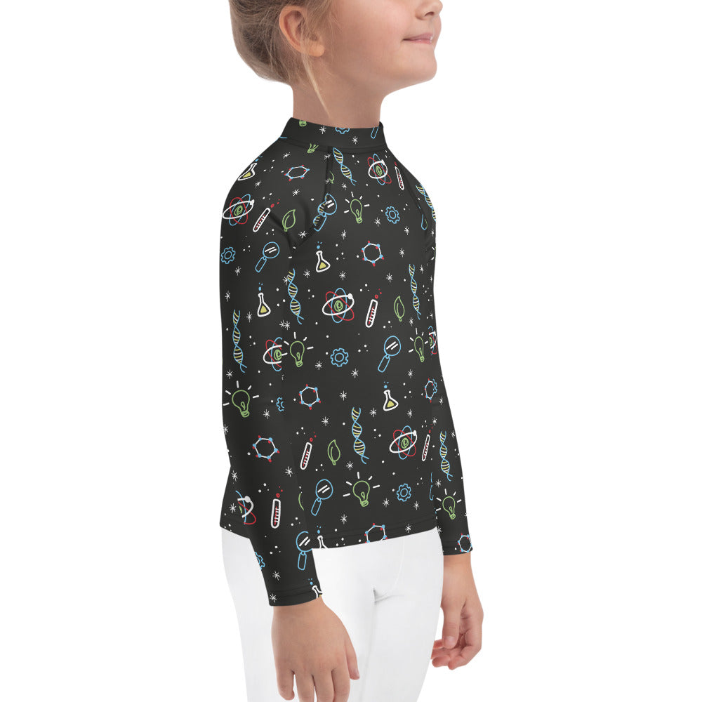 Science and Engineering Kids Rash Guard (POD)