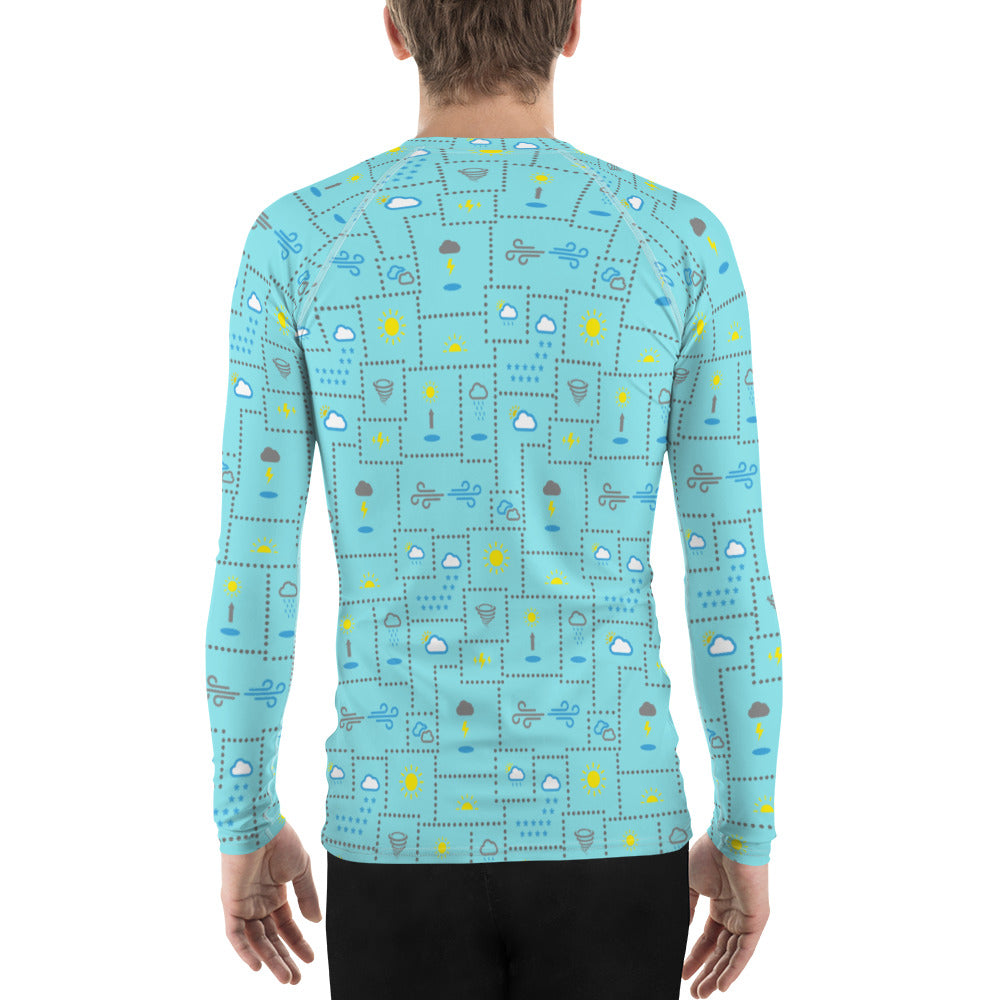 Weather Patterns Unisex Rash Guard (POD)