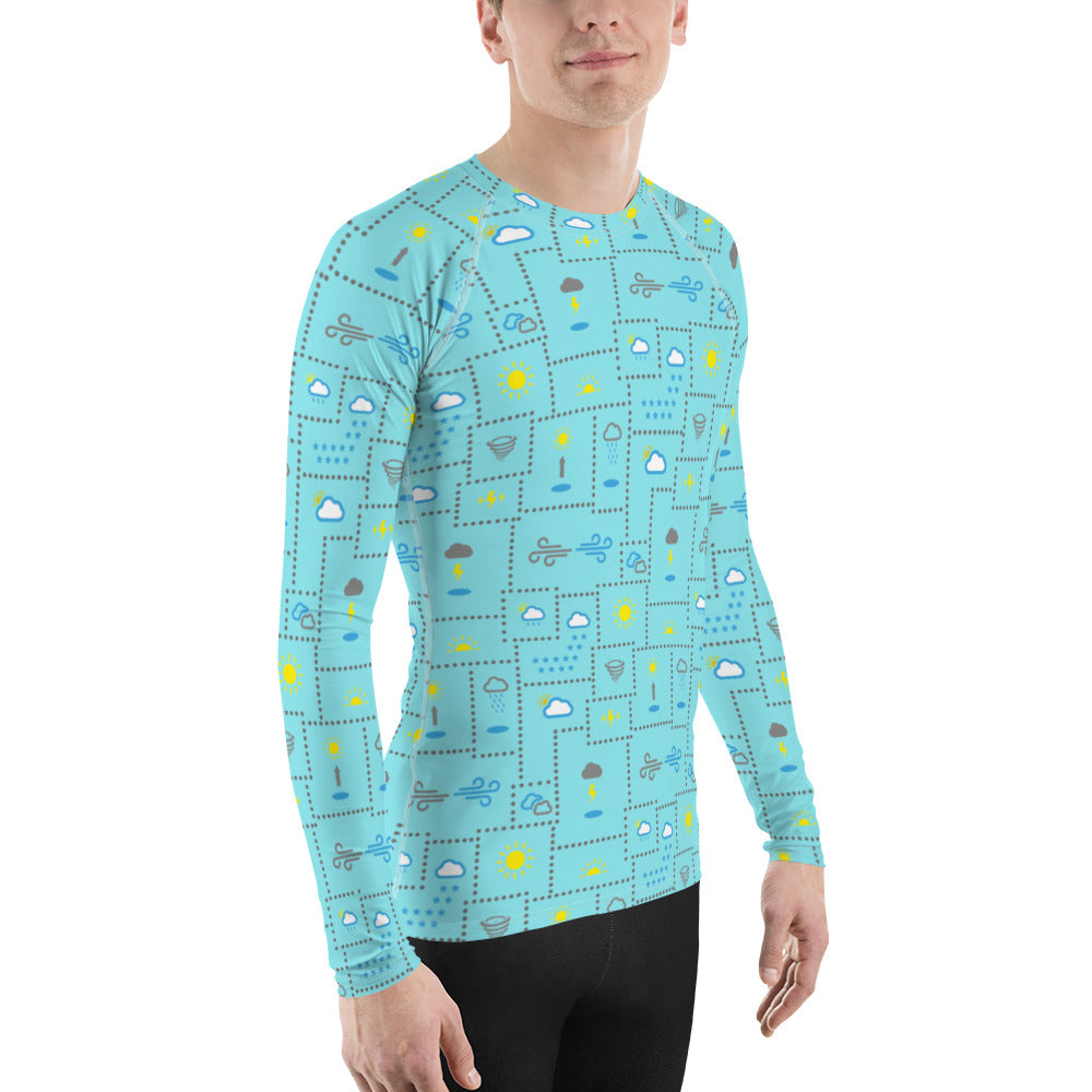 Weather Patterns Unisex Rash Guard (POD)