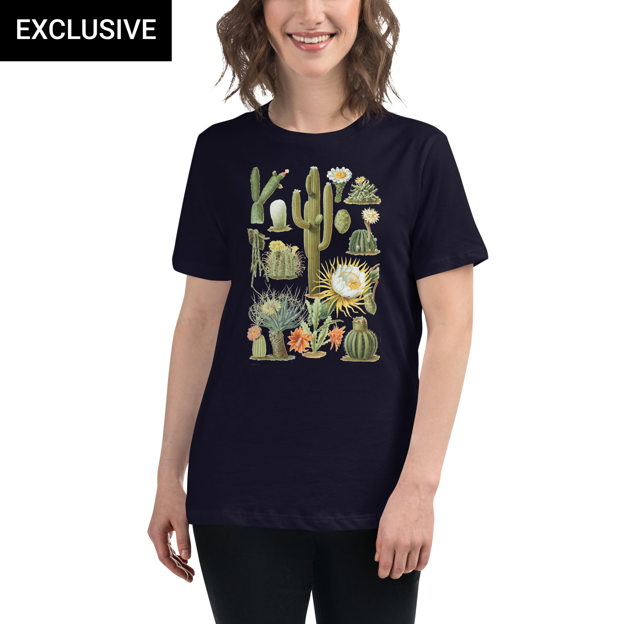 Cactus Plants Relaxed T-Shirt (POD)