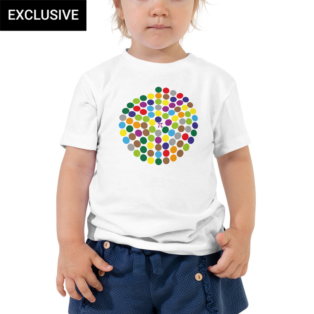 Coded Pi Toddler T-Shirt (POD)