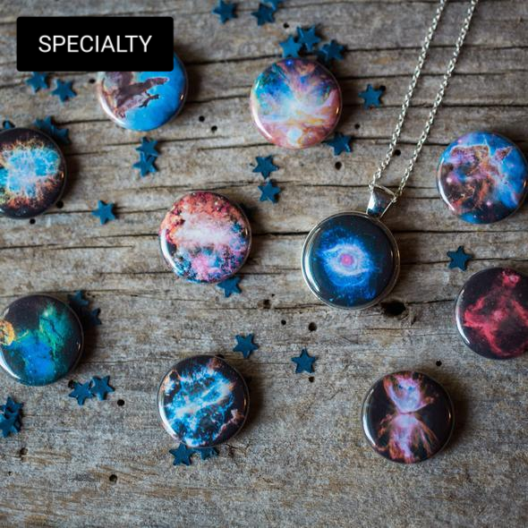 Solar System Images for Interchangeable Jewelry Magnets Only