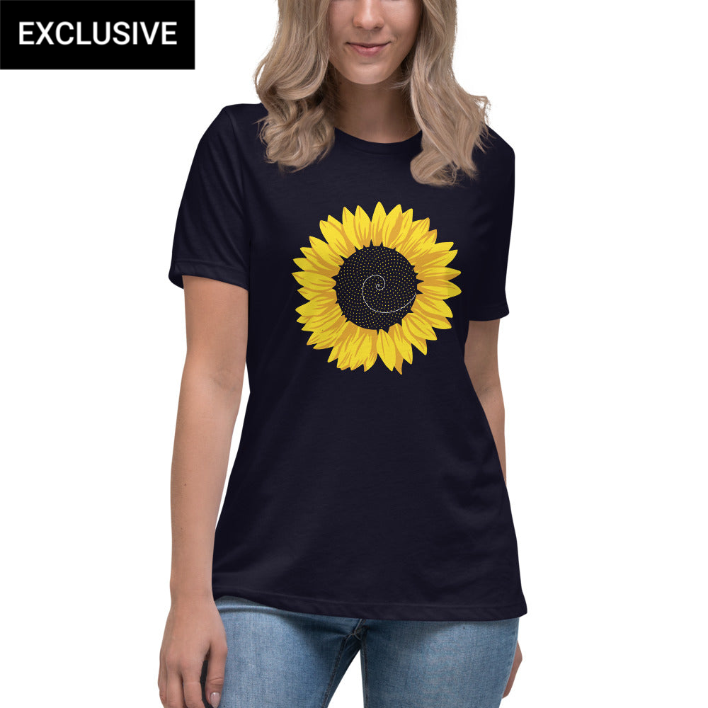 yellow sunflower t shirt