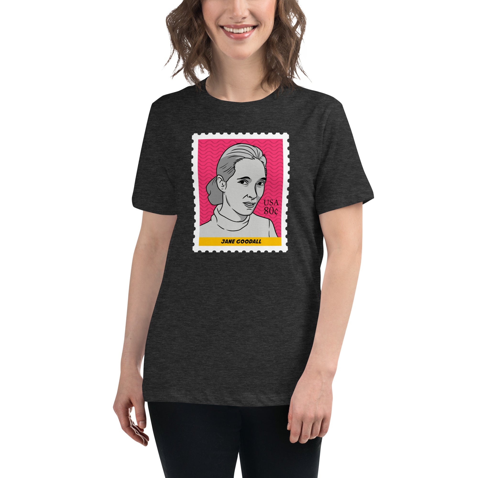 Jane Goodall Relaxed T-Shirt (POD)