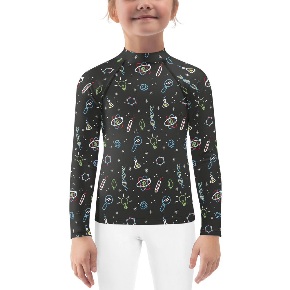 Science and Engineering Kids Rash Guard (POD)