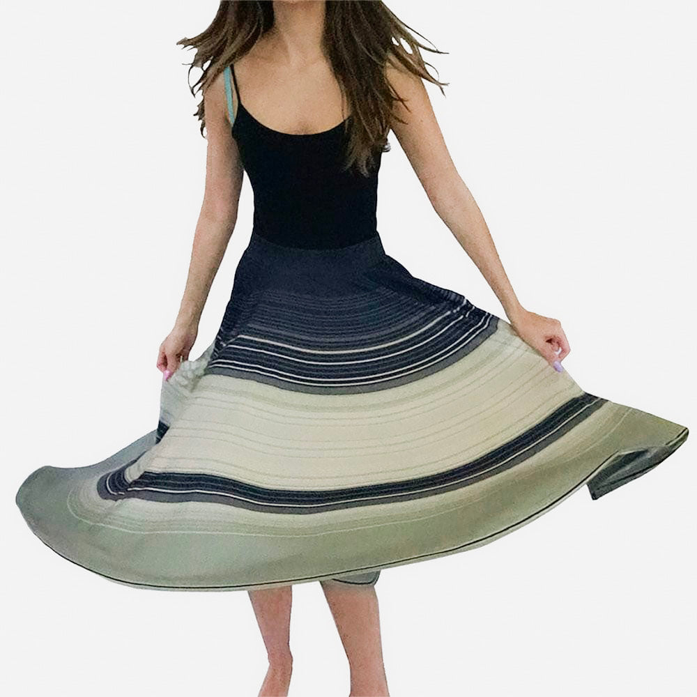 Rings of Saturn Twirl Skirt