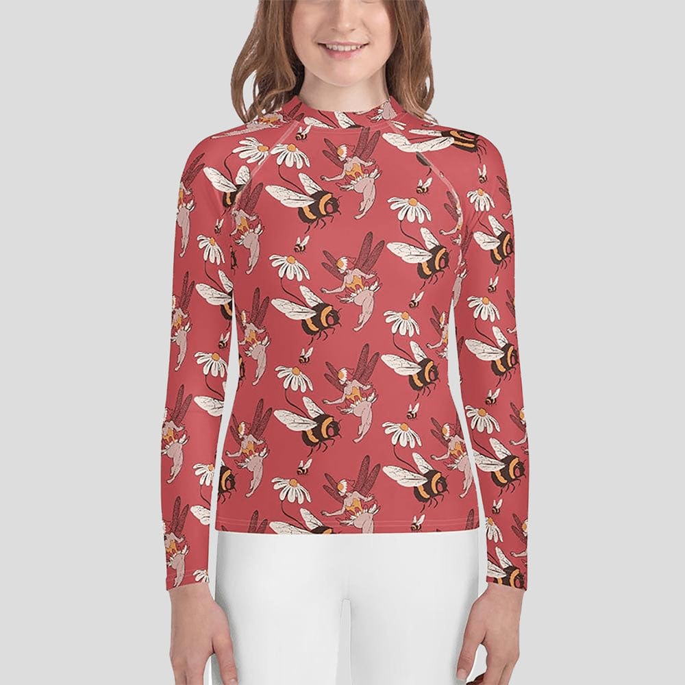 Flight of the Fairies Youth Rash Guard (POD)