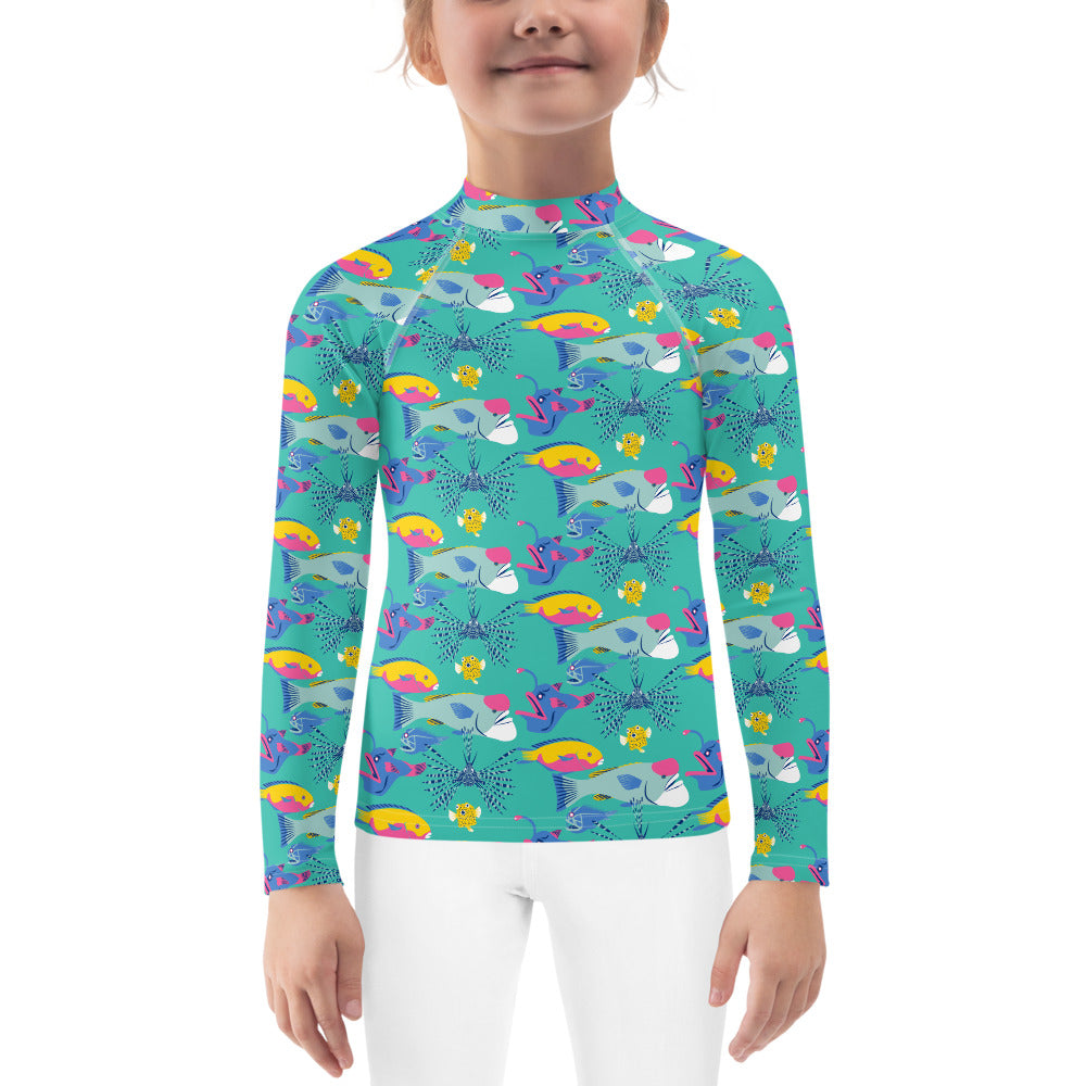 Fintastic Friends Kids Rash Guard (POD)