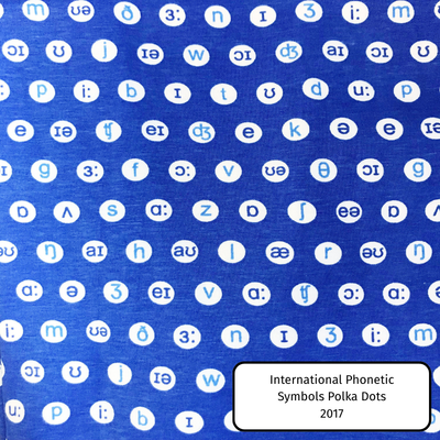 International Phonetic Symbols Polka Dots