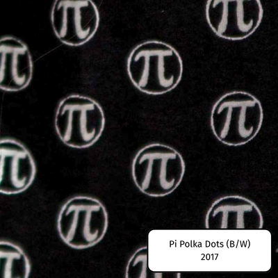 Pi Polka Dots (B/W)