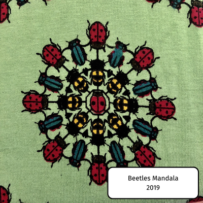 Beetles Mandala