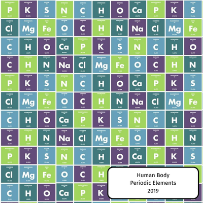 Human Body Periodic Elements
