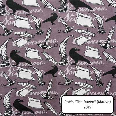 Poe's "The Raven" (Mauve)
