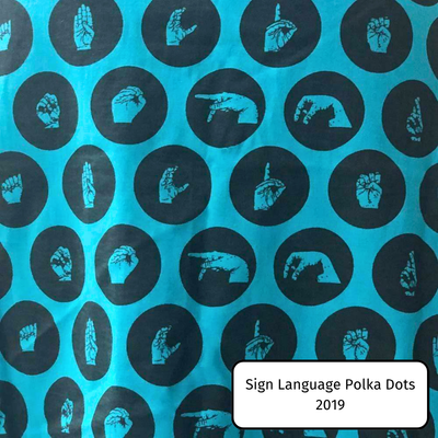 Sign Language Polka Dots