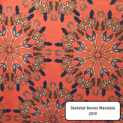 Skeletal Bones Mandala
