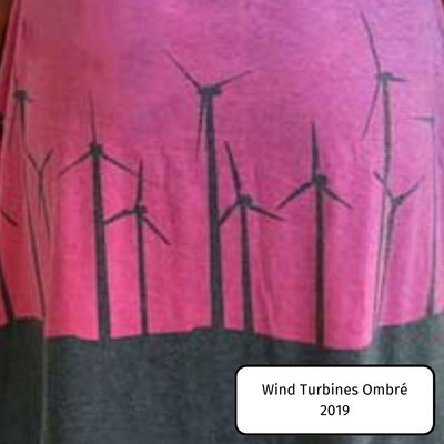 Wind Turbines Ombré