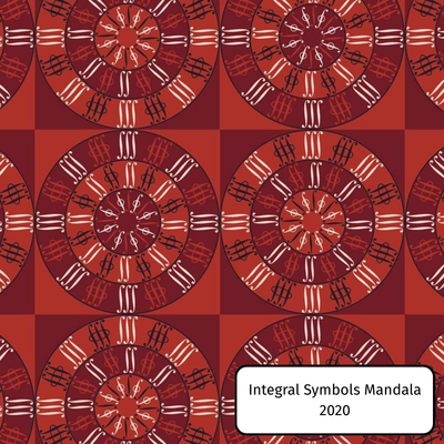 Integral Symbols Mandala