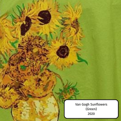 Van Gogh Sunflowers (Green)