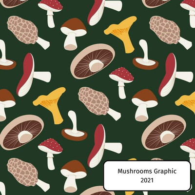 Mushrooms Graphic