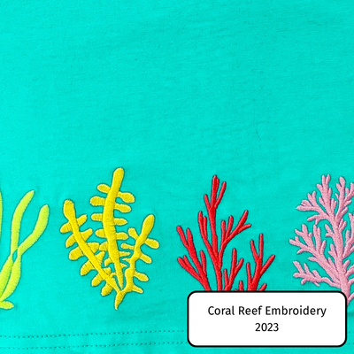 Coral Reef Embroidery