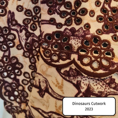 Dinosaurs Cutwork