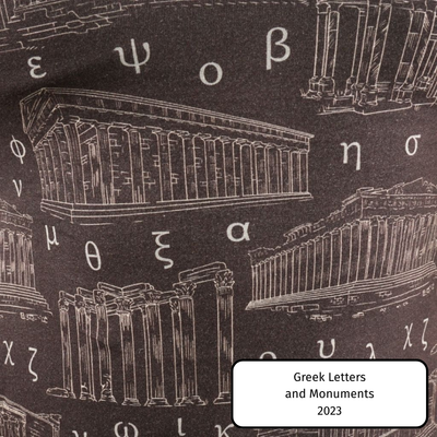 Greek Letters and Monuments