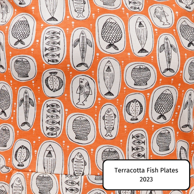 Terracotta Fish Plates