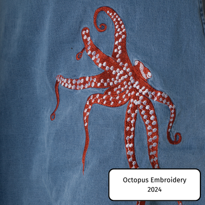 Octopus Embroidery