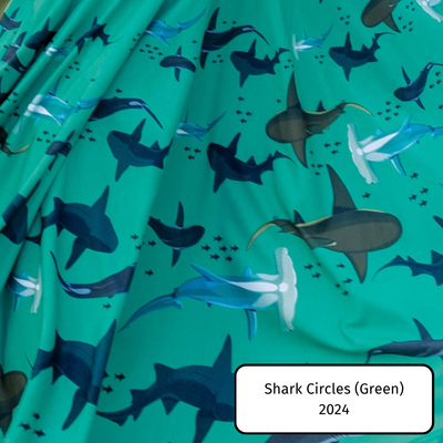 Shark Circles (Green)