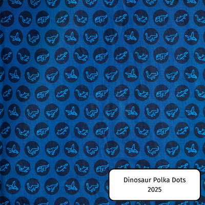 Dinosaur Polka Dots