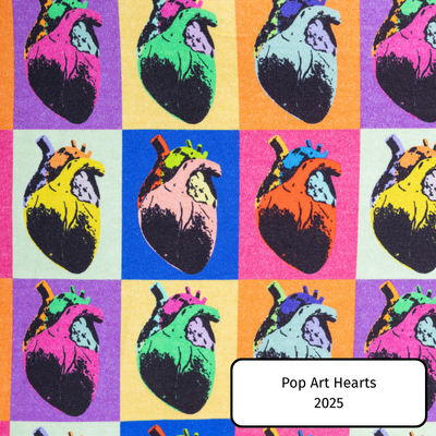 Pop Art Hearts