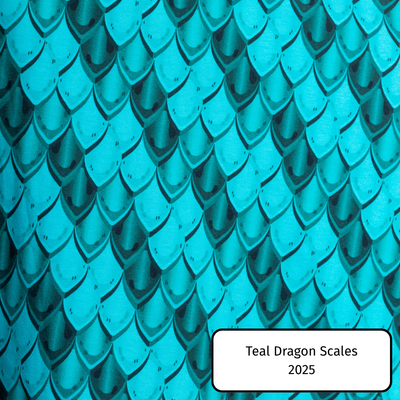 Teal Dragon Scales
