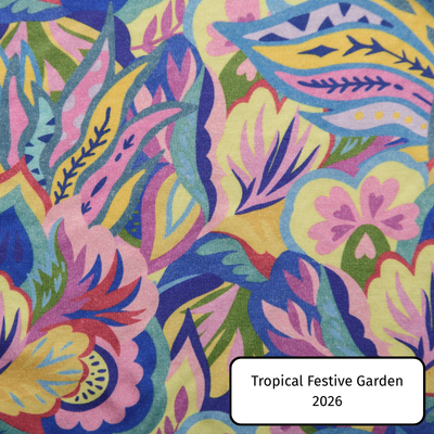 Tropical Festive Garden