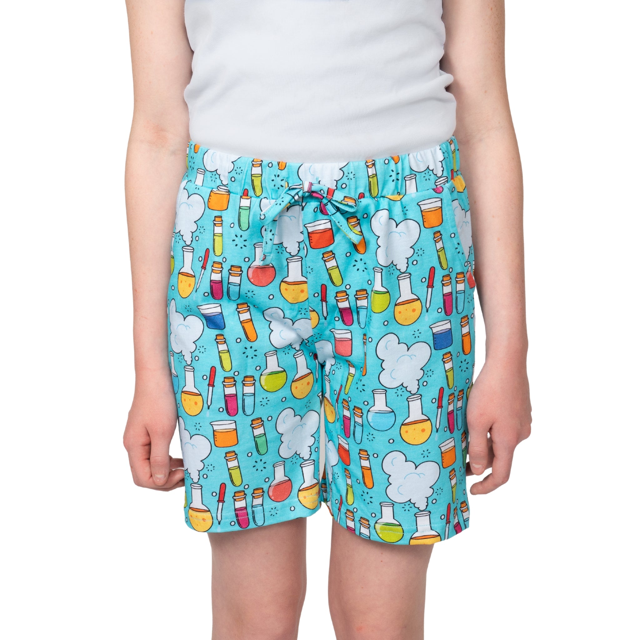 (Pre-order) Science Equipment Kids Shorts with Pockets