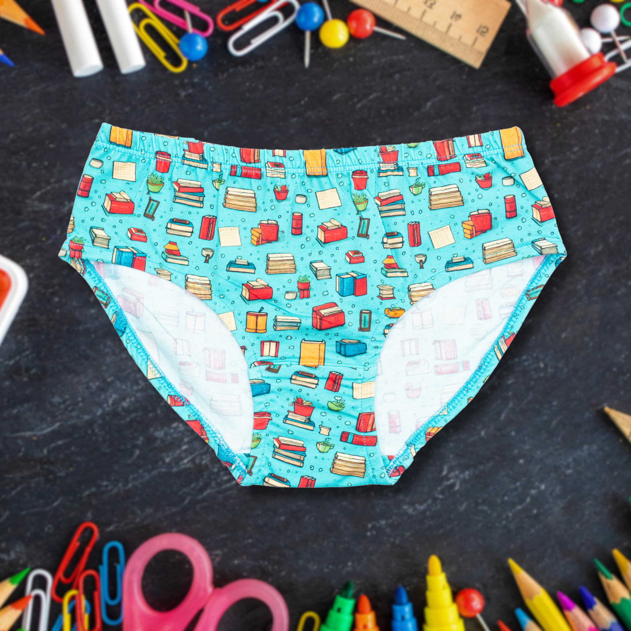 School Fun Kids Underwear - 3 Pack
