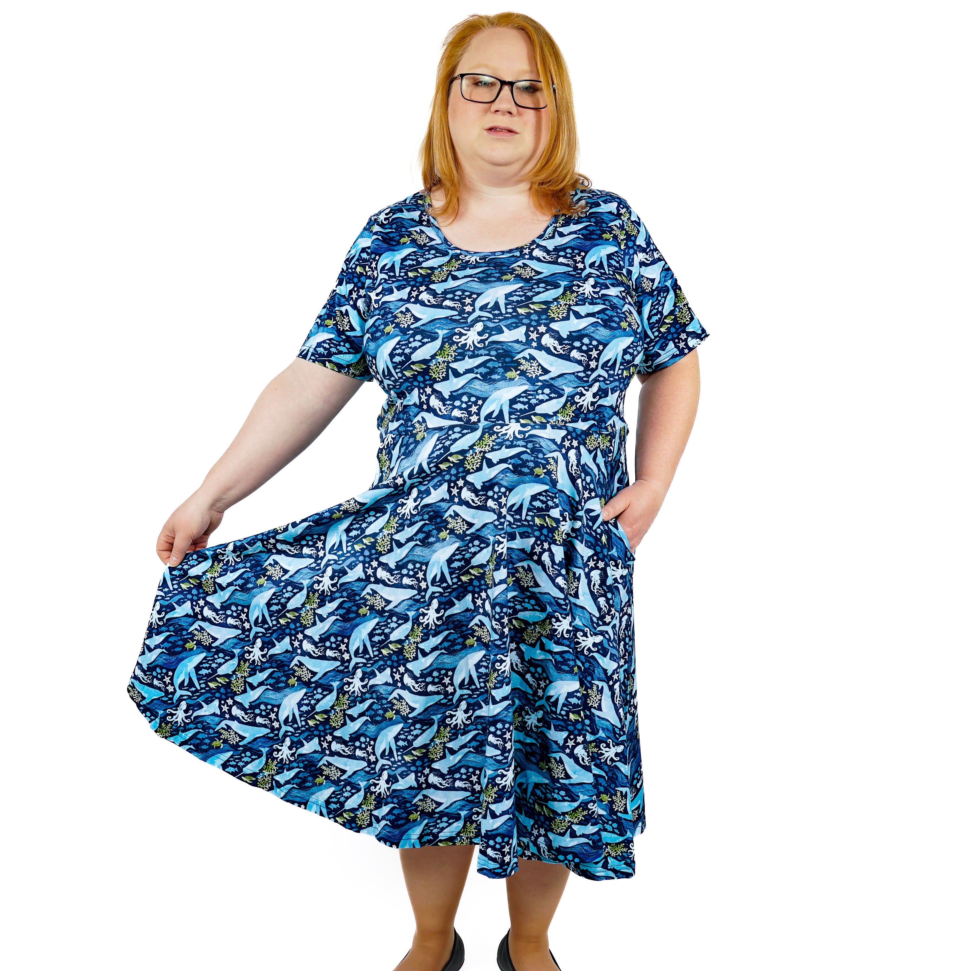 Ocean Life Twirl Dress