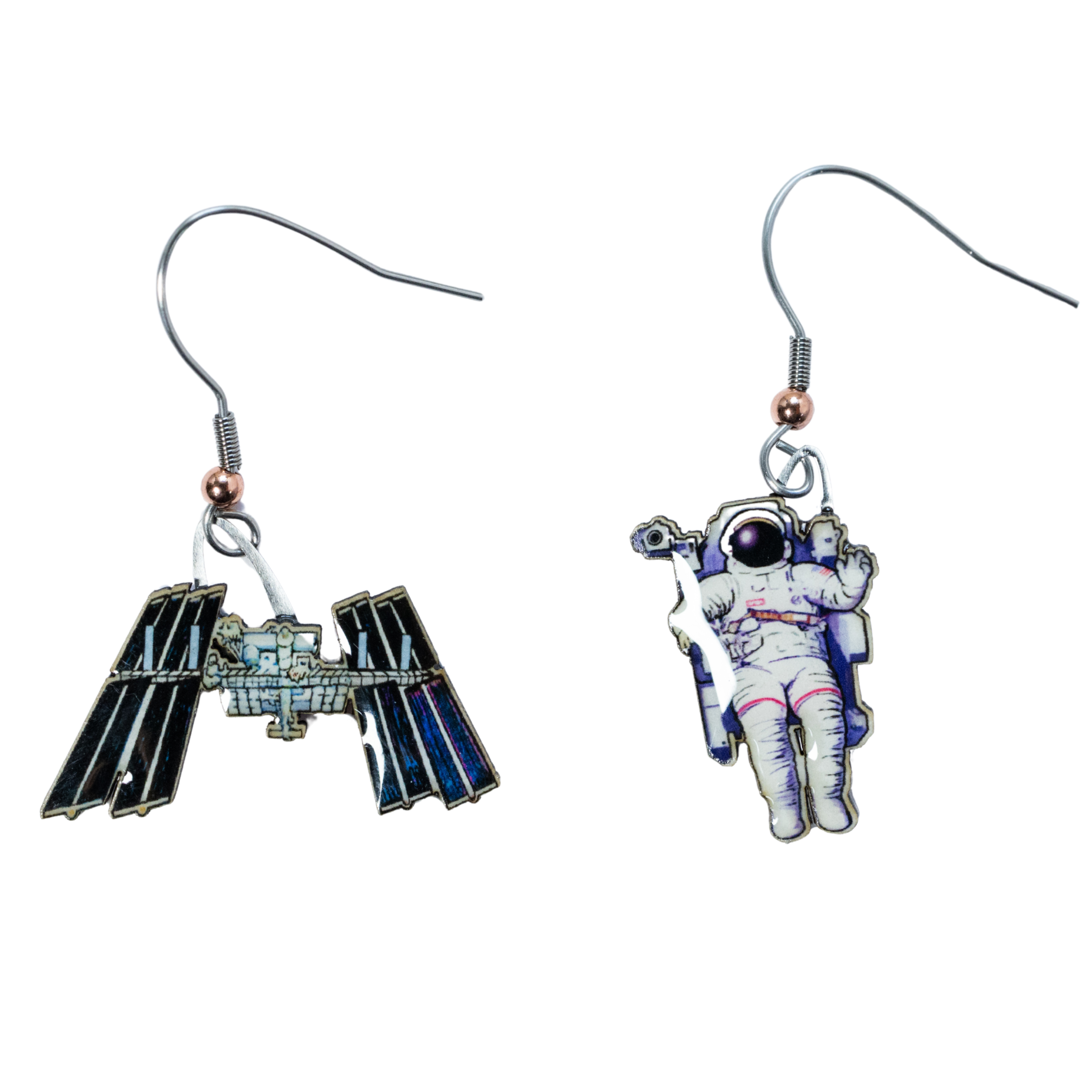 International Space Station Earrings