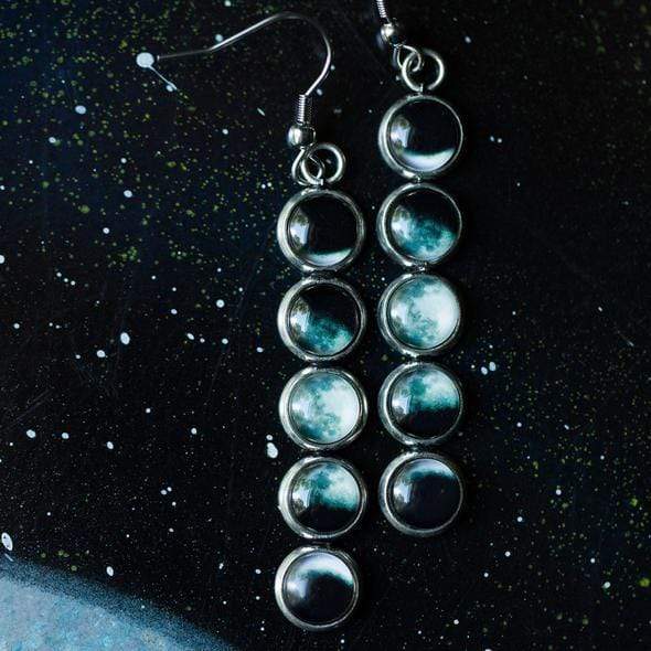 Moon Phase Earrings