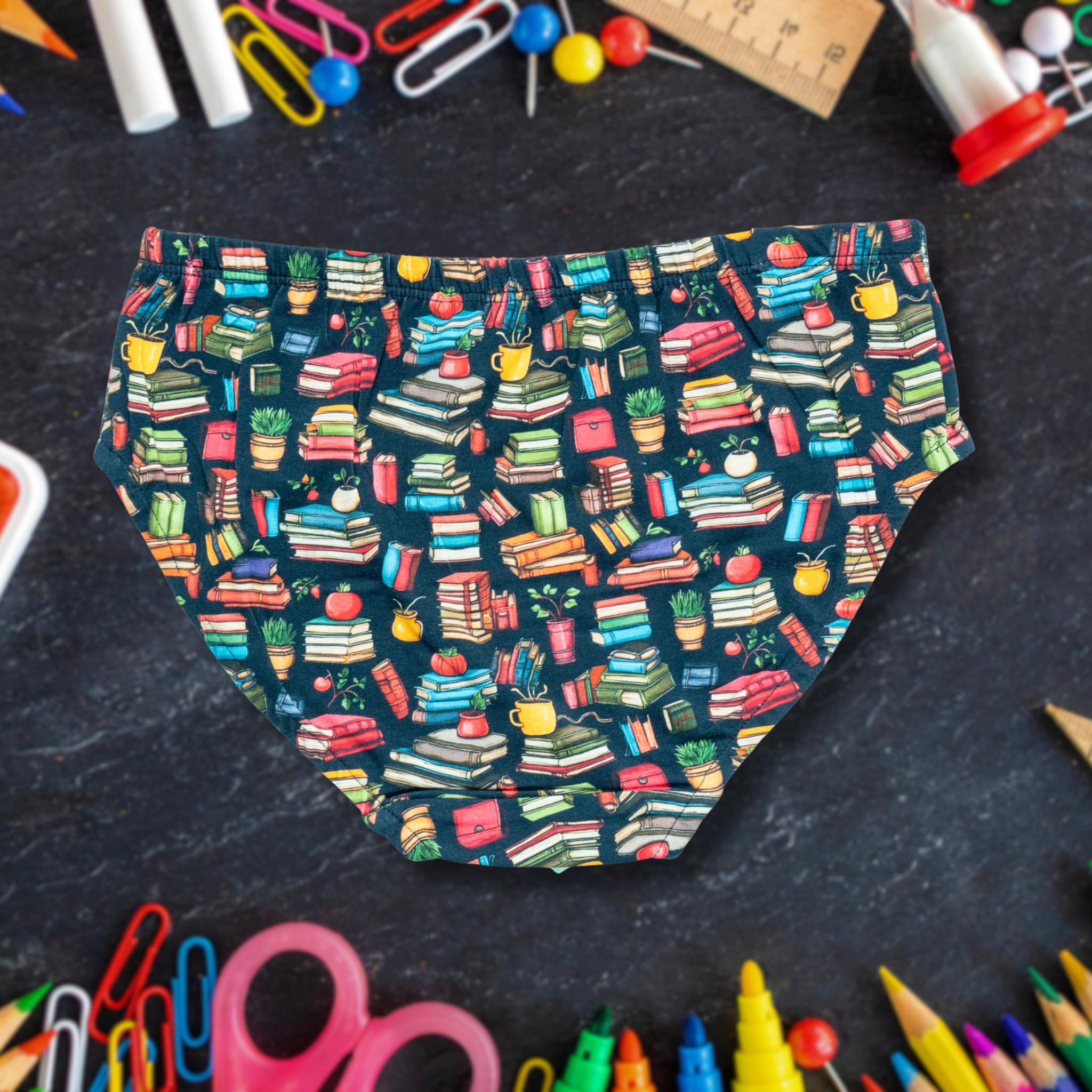 School Fun Kids Underwear - 3 Pack