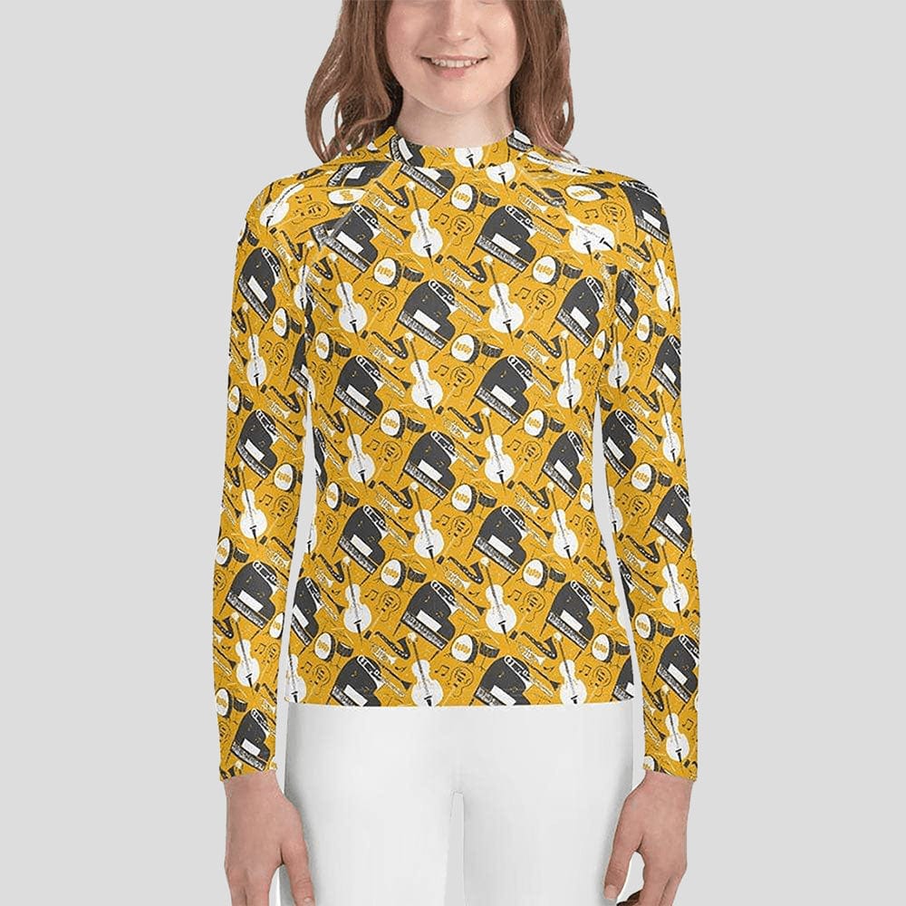 Bebop Jazz Youth Rash Guard (POD)