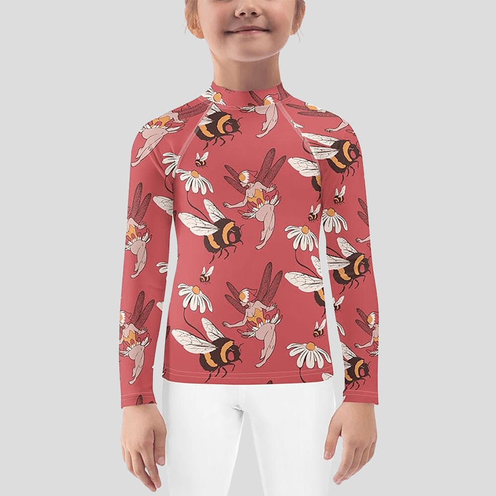Flight of the Fairies Kids Rash Guard (POD)